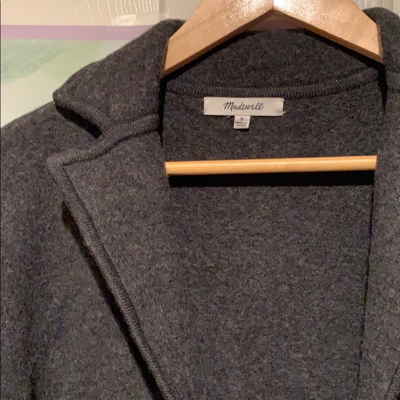 Madewell Wool Sweater Blazer - Picture 2 of 3